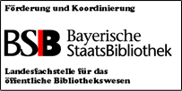 Die Franken-Onleihe wird unterstützt von Bayerische Staatsbibliothek / Landesfachstelle für das öffentliche Bibliothekswesen